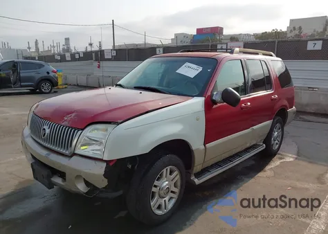 2005 Mercury Mountaineer из США, поврежденный, VIN 4M2ZU86E25ZJ31604